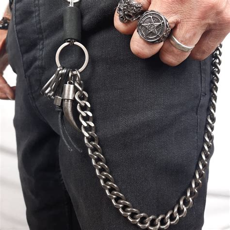 wallet chaib|heavy duty wallet chain.